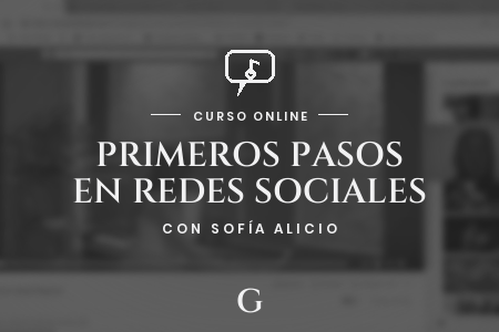 Portada del curso Primeros pasos en Redes Sociales