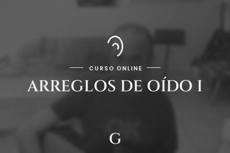 Portada del curso arreglos de oído I
