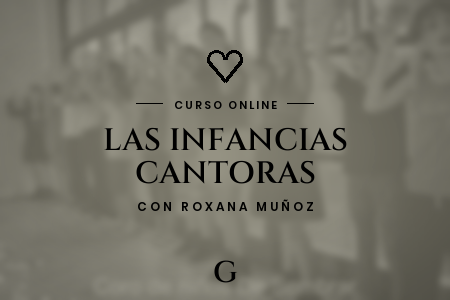 Portada del curso Las infancias cantoras: un ordenamiento de recursos