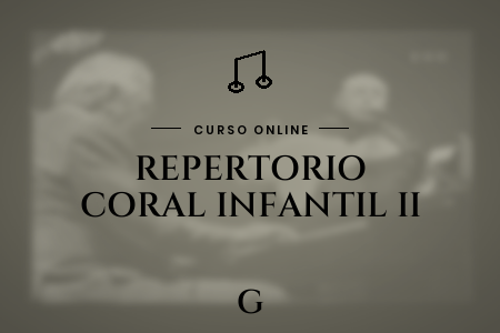 Portada del curso Repertorio coral infantil II
